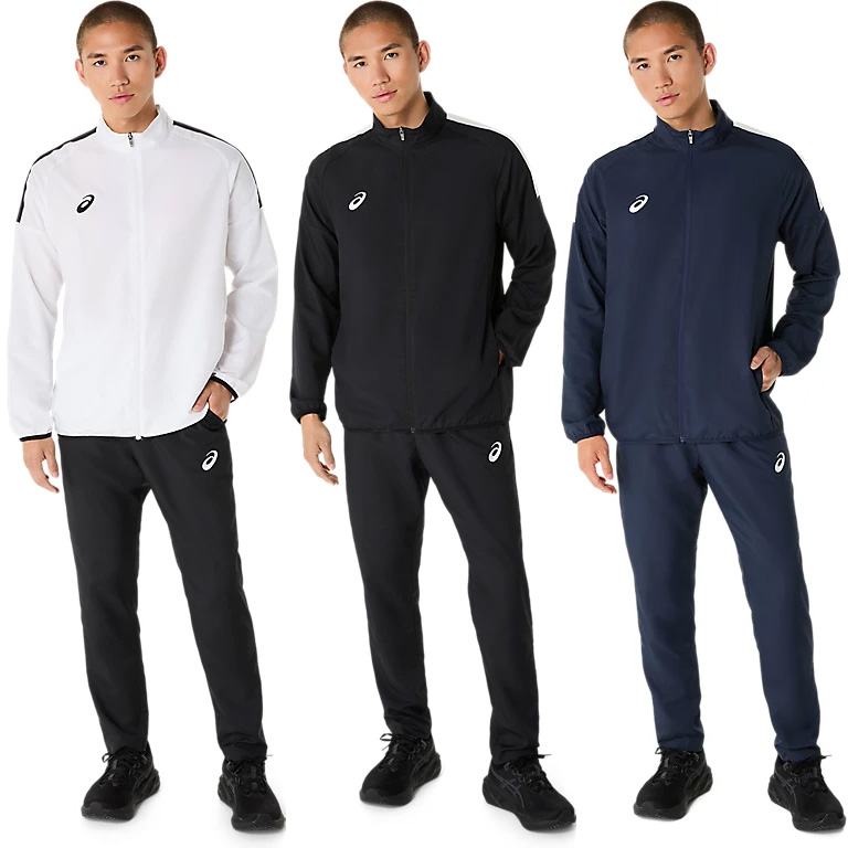 25SS】【アシックス】2031E965 ドライクロスロゴテープジャケット （S